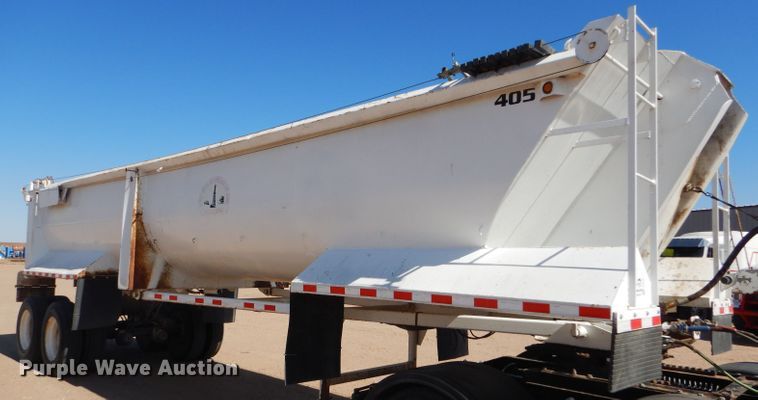 image for item DG0287 1999 Western Construction STR32 end dump trailer