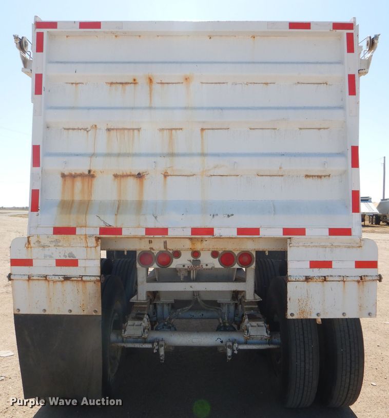 image for item DG0287 1999 Western Construction STR32 end dump trailer