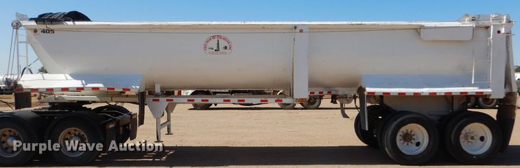 image for item DG0287 1999 Western Construction STR32 end dump trailer