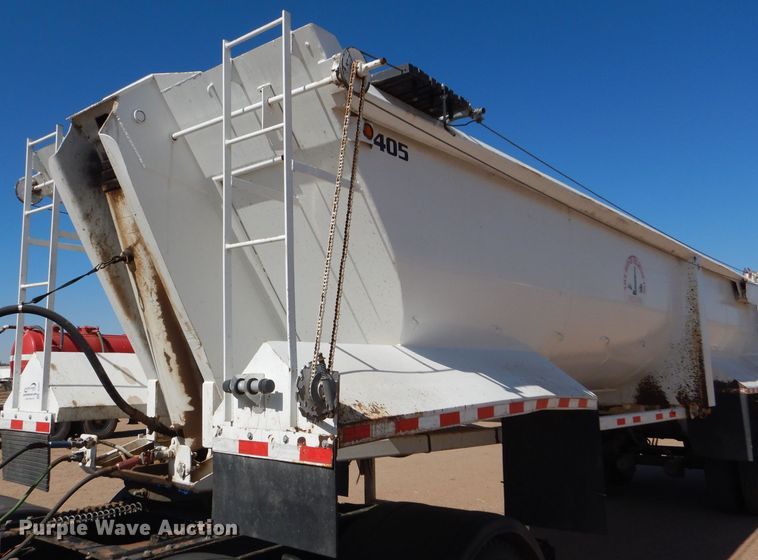 image for item DG0287 1999 Western Construction STR32 end dump trailer