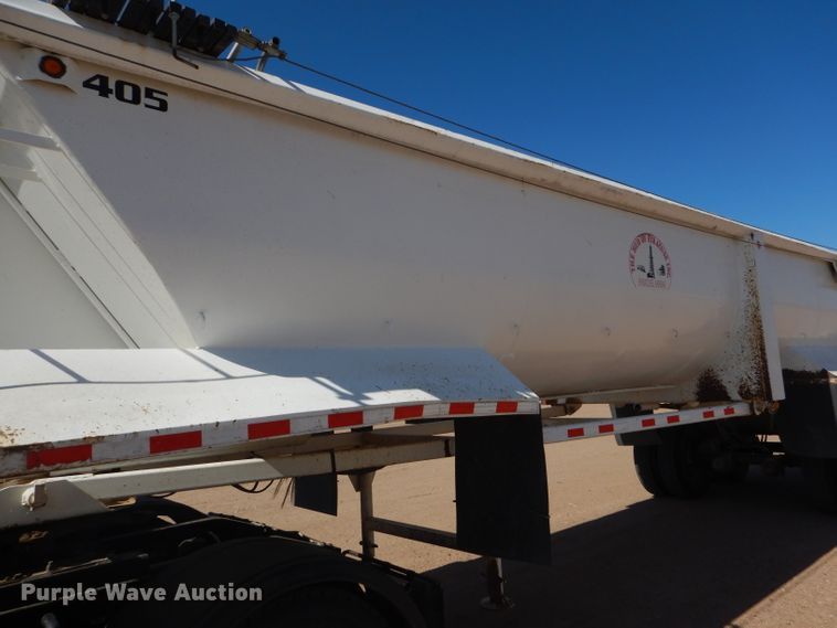 image for item DG0287 1999 Western Construction STR32 end dump trailer