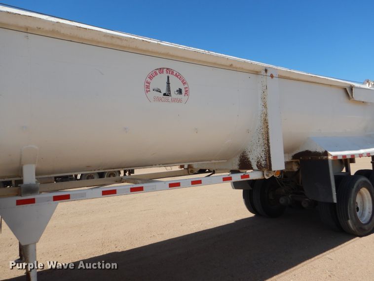 image for item DG0287 1999 Western Construction STR32 end dump trailer