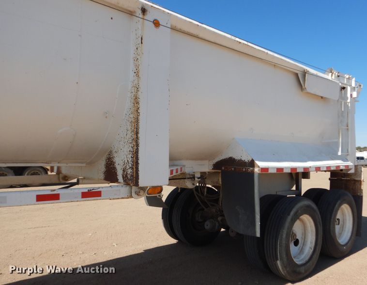 image for item DG0287 1999 Western Construction STR32 end dump trailer