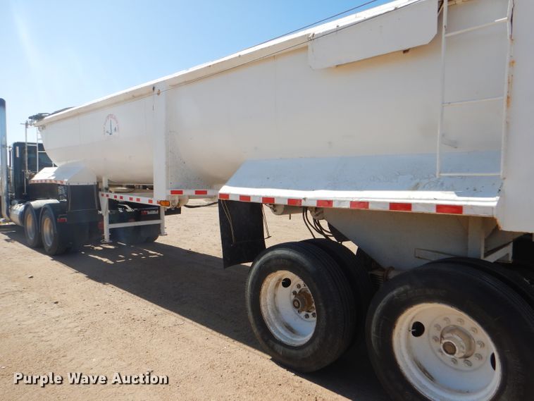 image for item DG0287 1999 Western Construction STR32 end dump trailer