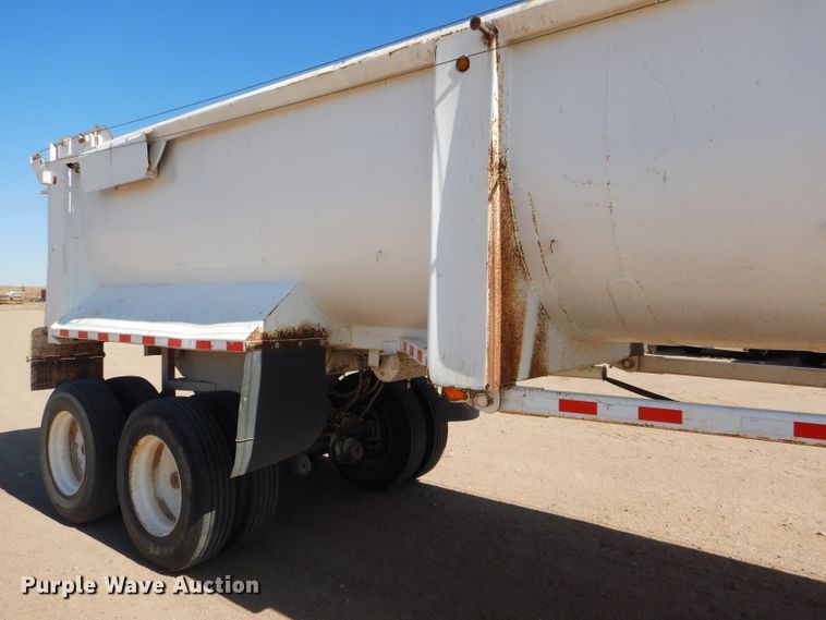image for item DG0287 1999 Western Construction STR32 end dump trailer