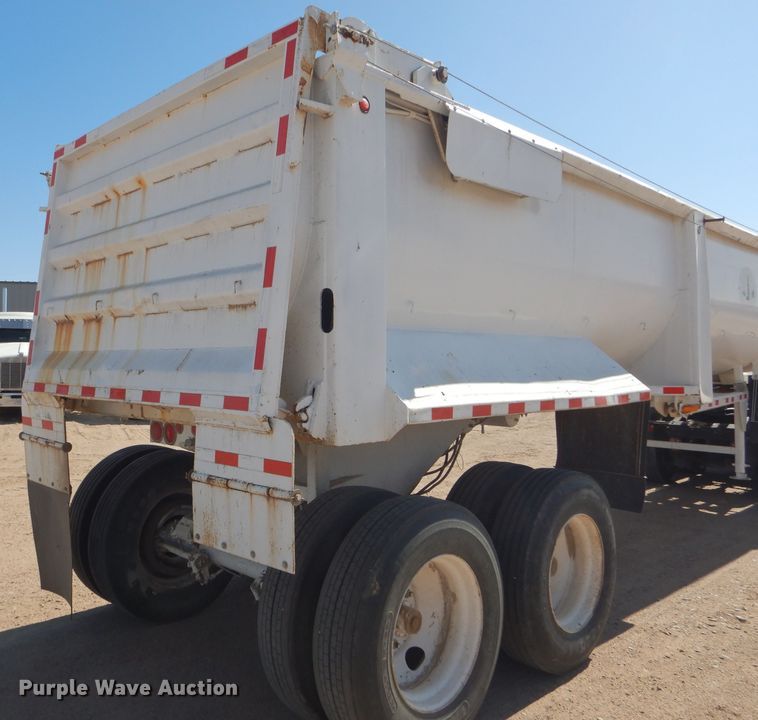 image for item DG0287 1999 Western Construction STR32 end dump trailer