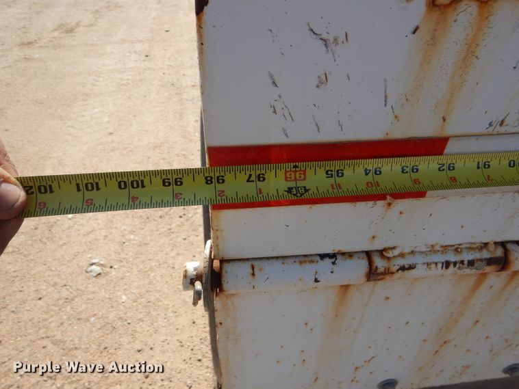 image for item DG0287 1999 Western Construction STR32 end dump trailer