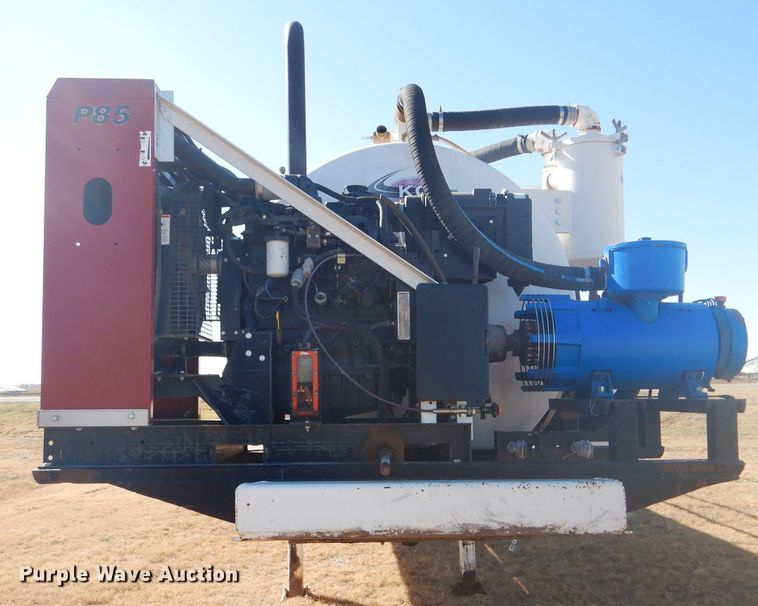 image for item DG0290 2015 KC trailer KC130 vacuum trailer