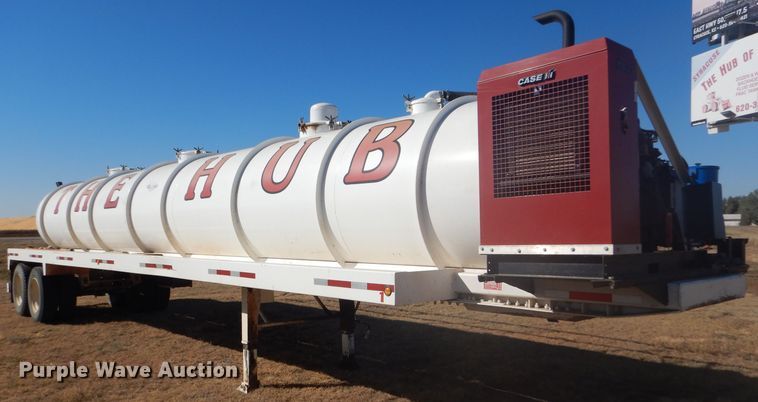 image for item DG0290 2015 KC trailer KC130 vacuum trailer