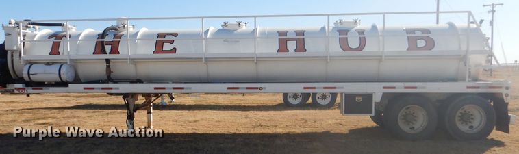 image for item DG0290 2015 KC trailer KC130 vacuum trailer