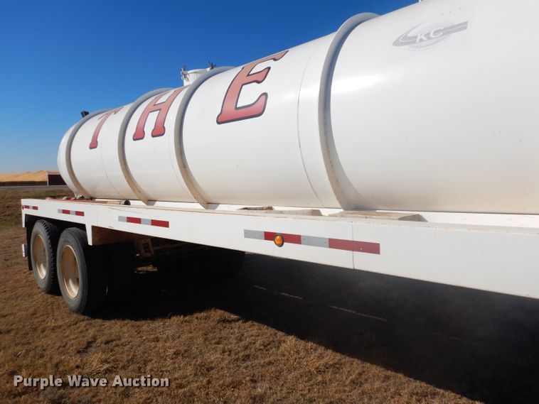 image for item DG0290 2015 KC trailer KC130 vacuum trailer