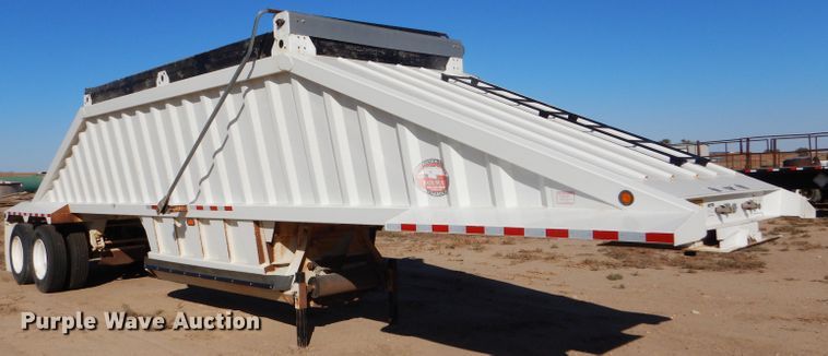 image for item DG0291 2013 CTS BDT-40 bottom dump trailer