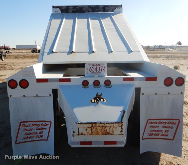 image for item DG0291 2013 CTS BDT-40 bottom dump trailer