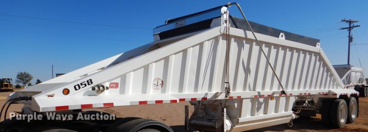 image for item DG0292 2012 CTS BDT-40 bottom dump trailer