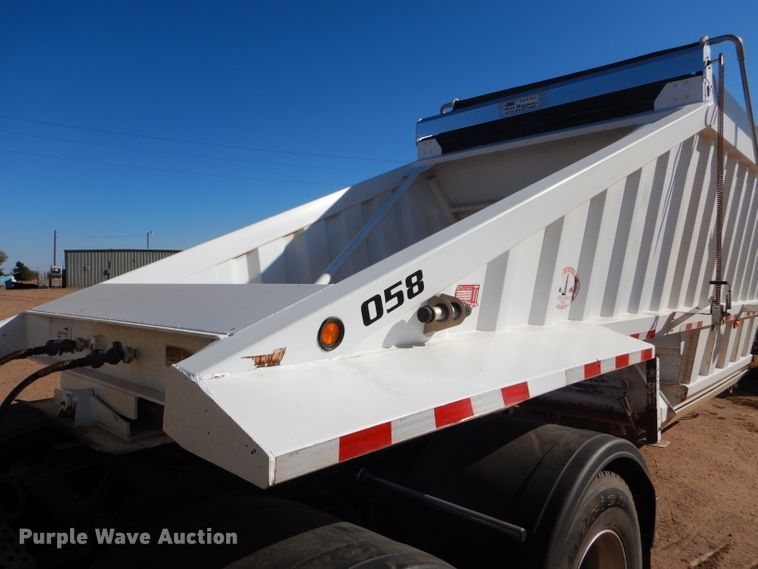 image for item DG0292 2012 CTS BDT-40 bottom dump trailer