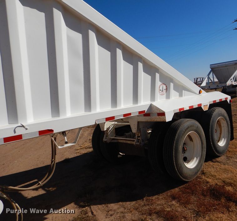 image for item DG0292 2012 CTS BDT-40 bottom dump trailer