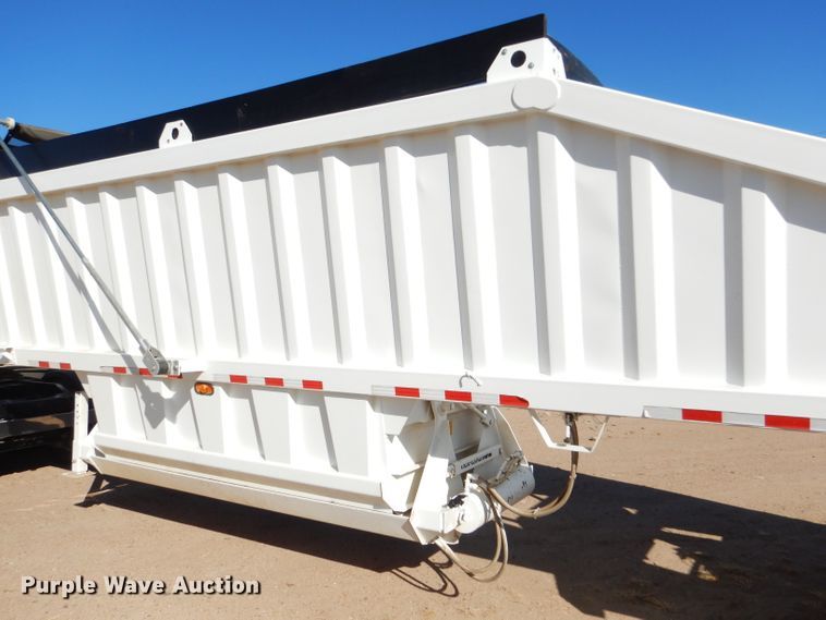 image for item DG0292 2012 CTS BDT-40 bottom dump trailer