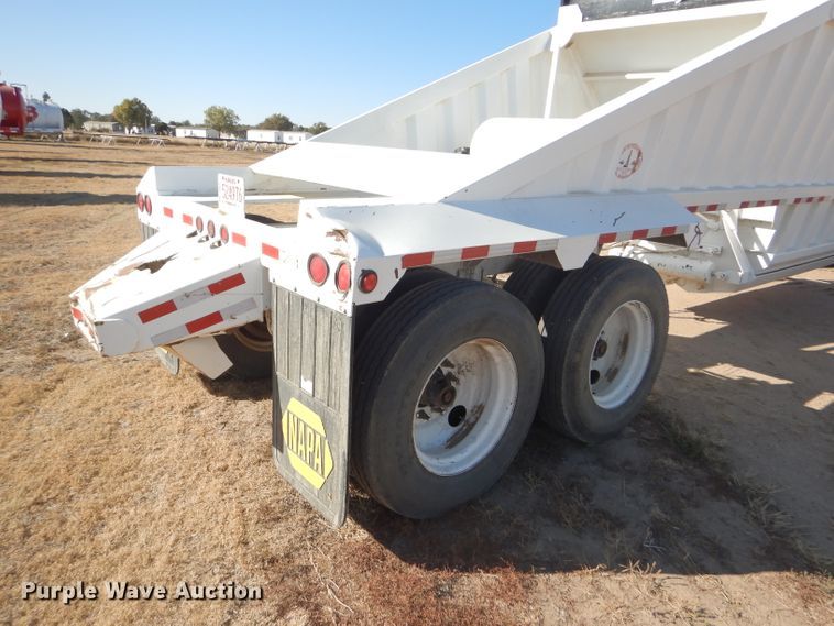 image for item DG0292 2012 CTS BDT-40 bottom dump trailer