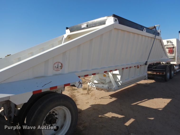 image for item DG0292 2012 CTS BDT-40 bottom dump trailer