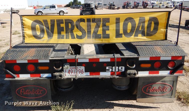 image for item DG0295 2000 Fontaine HRGTT-7-50NGBAW lowboy equipment trailer