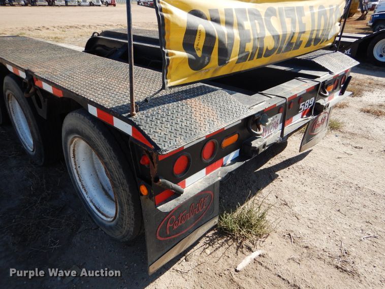 image for item DG0295 2000 Fontaine HRGTT-7-50NGBAW lowboy equipment trailer