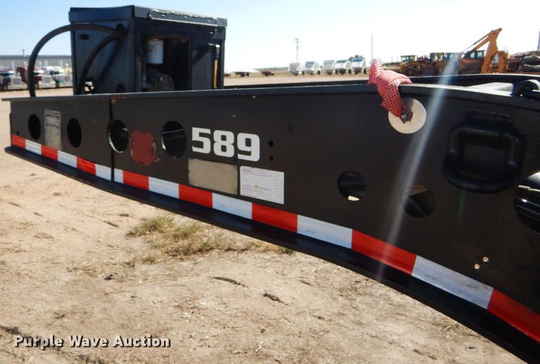 image for item DG0295 2000 Fontaine HRGTT-7-50NGBAW lowboy equipment trailer