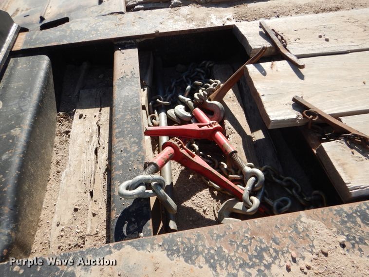 image for item DG0295 2000 Fontaine HRGTT-7-50NGBAW lowboy equipment trailer