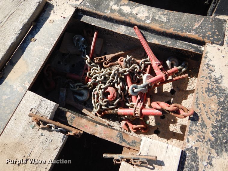 image for item DG0295 2000 Fontaine HRGTT-7-50NGBAW lowboy equipment trailer