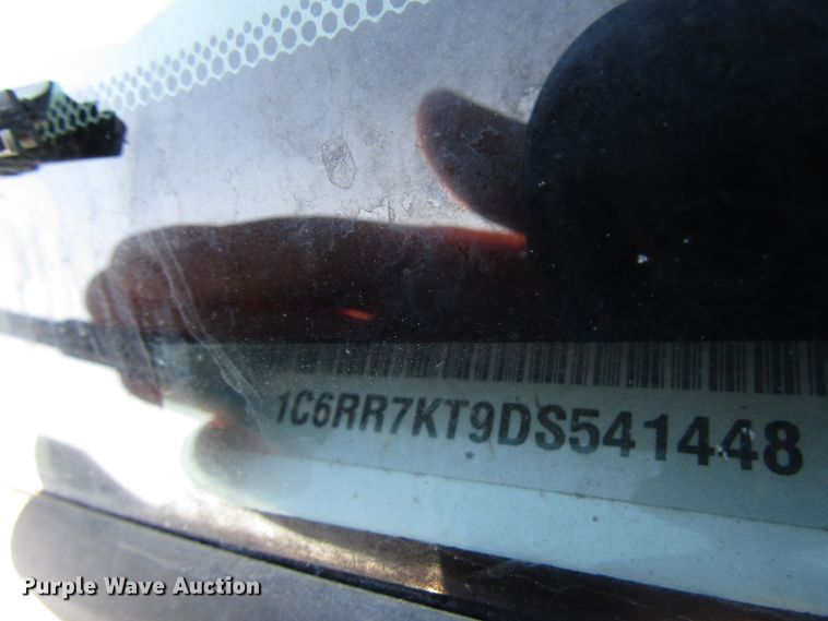 image for item DG0302 2013 Dodge Ram 1500 Crew Cab pickup truck