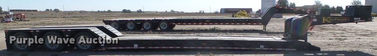 image for item DG0304 2014 Kaufman FR50DT-25K-43 lowboy equipment trailer