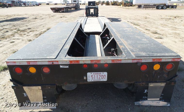 image for item DG0304 2014 Kaufman FR50DT-25K-43 lowboy equipment trailer