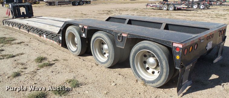 image for item DG0304 2014 Kaufman FR50DT-25K-43 lowboy equipment trailer