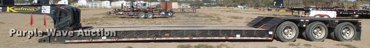 image for item DG0304 2014 Kaufman FR50DT-25K-43 lowboy equipment trailer