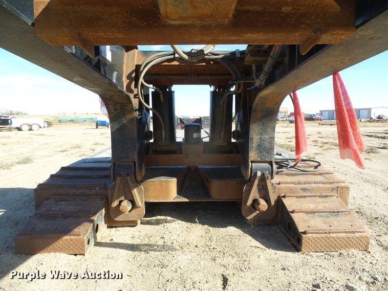 image for item DG0304 2014 Kaufman FR50DT-25K-43 lowboy equipment trailer