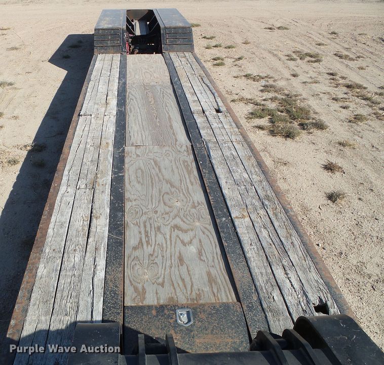 image for item DG0304 2014 Kaufman FR50DT-25K-43 lowboy equipment trailer