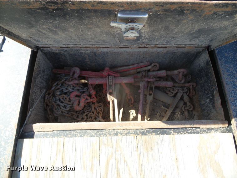 image for item DG0304 2014 Kaufman FR50DT-25K-43 lowboy equipment trailer