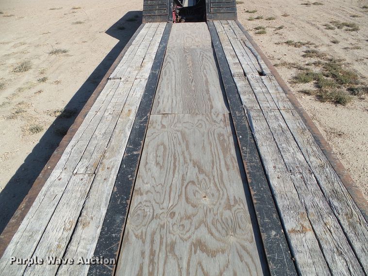 image for item DG0304 2014 Kaufman FR50DT-25K-43 lowboy equipment trailer