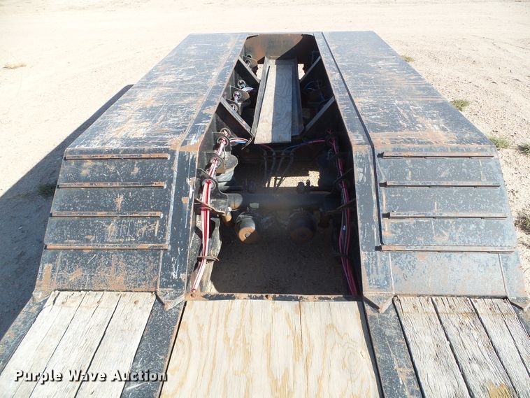 image for item DG0304 2014 Kaufman FR50DT-25K-43 lowboy equipment trailer