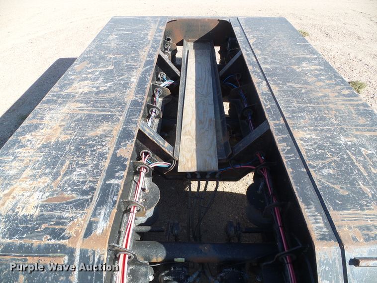 image for item DG0304 2014 Kaufman FR50DT-25K-43 lowboy equipment trailer