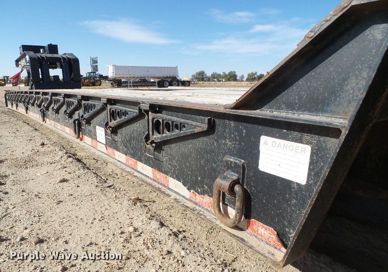 image for item DG0304 2014 Kaufman FR50DT-25K-43 lowboy equipment trailer