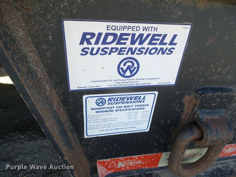 image for item DG0304 2014 Kaufman FR50DT-25K-43 lowboy equipment trailer