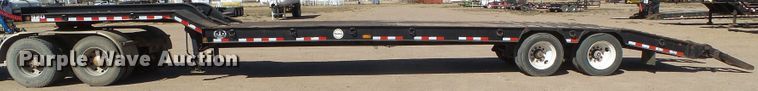 image for item DG0308 2001 Fontaine FLT735 drop deck equipment trailer