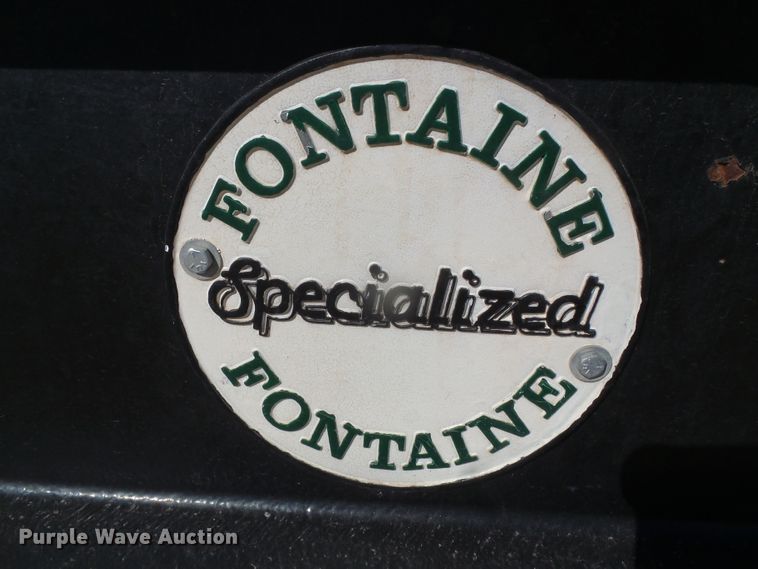 image for item DG0308 2001 Fontaine FLT735 drop deck equipment trailer