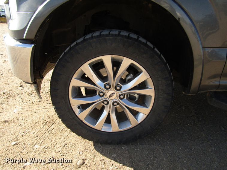 image for item DG0311 2017 Ford F150 SuperCrew pickup truck