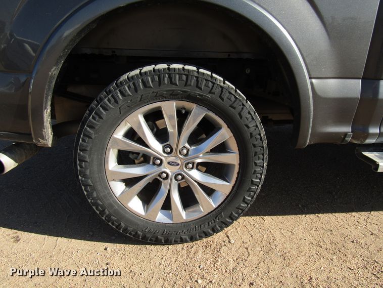 image for item DG0311 2017 Ford F150 SuperCrew pickup truck