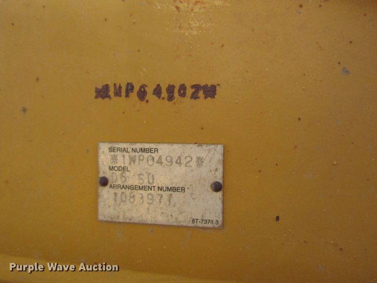 image for item DG0316 2006 Caterpillar D6R XL Series II dozer