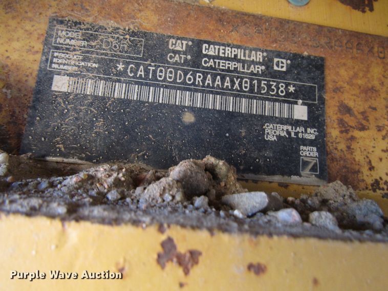 image for item DG0316 2006 Caterpillar D6R XL Series II dozer