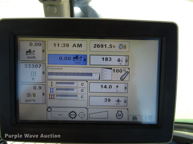 image for item DG0317 2014 John Deere 8235R MFWD tractor