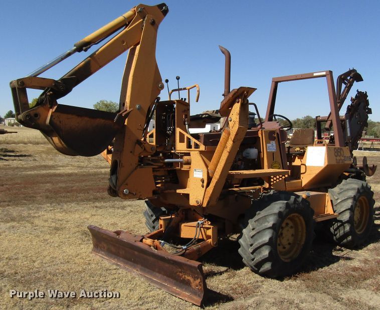 image for item DG0318 1993 Case 860 Turbo trencher