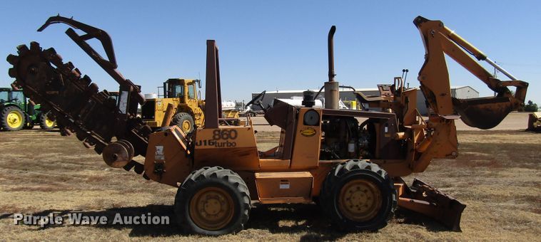 image for item DG0318 1993 Case 860 Turbo trencher